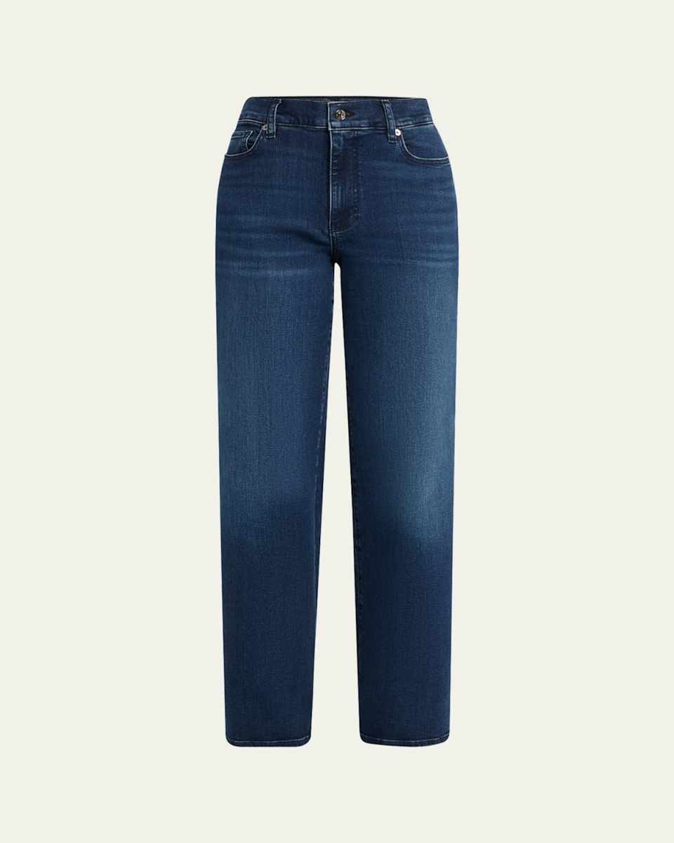 Le Slim Palazzo Long Jeans